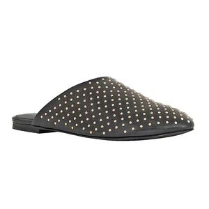 Rebecca Minkoff Studded Black Mules